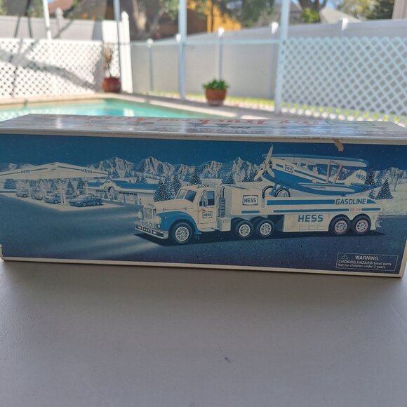 VINTAGE 2002 HESS TOY TRUCK AND AIRPLANE NIB - Picture 3 of 11